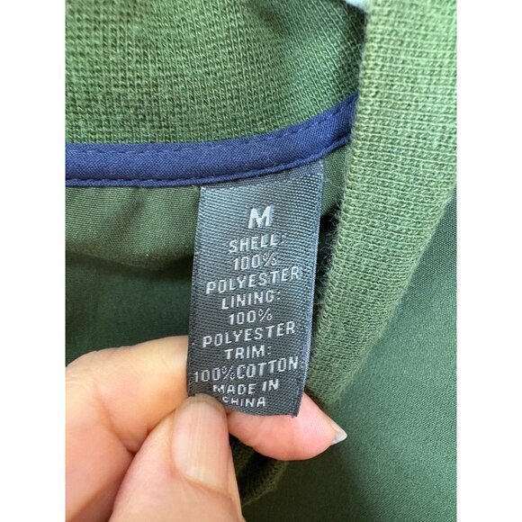 Lyle & Scott Mens Green Crewneck Sweatshirt M Golf Sports Outdoors Fall Football - Picture 4 of 12